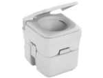Dometic 965 MSD Portable Toilet w/Mounting Brackets - 5 Gallon - Platinum