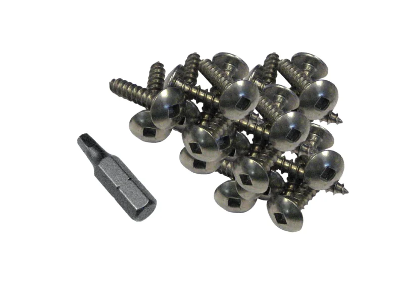 Dock Edge Stainless Steel Profile Fasteners 100 PCS 1"