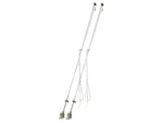 Dock Edge Premium Mooring Whip 2PC 14' 10,000lbs Up To 28'