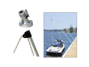 Dock Edge Economy Mooring Whips 2PC 12ft 4000 LBS up to 23 ft