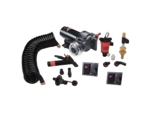Johnson Pump Aqua Jet 5.2 GPH Wash Down/550 Live Well Kit