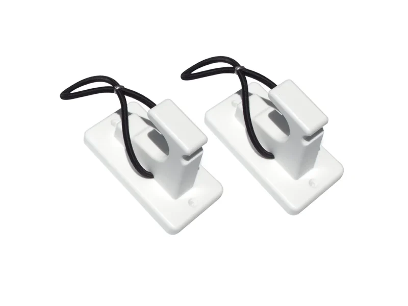 Deep Blue Marine Rod, Gaff, Brush & Dock Line Holder - Pair