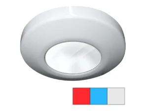 i2Systems Profile P1120 Tri-Light Surface Light - Red, Cool White & Blue - White Finish