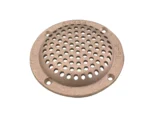 Perko 4" Round Bronze Strainer MADE IN THE USA