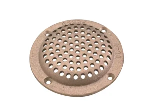 Perko 4" Round Bronze Strainer MADE IN THE USA