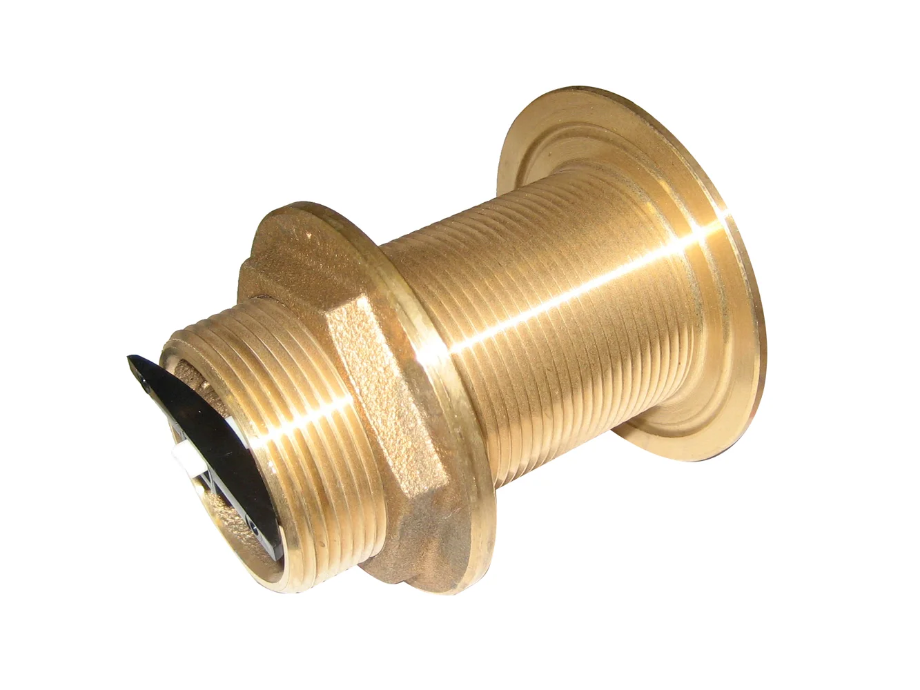 Perko 1-1/2" Thru-Hull Fitting w/Pipe Thread Bronze MADE IN THE USA