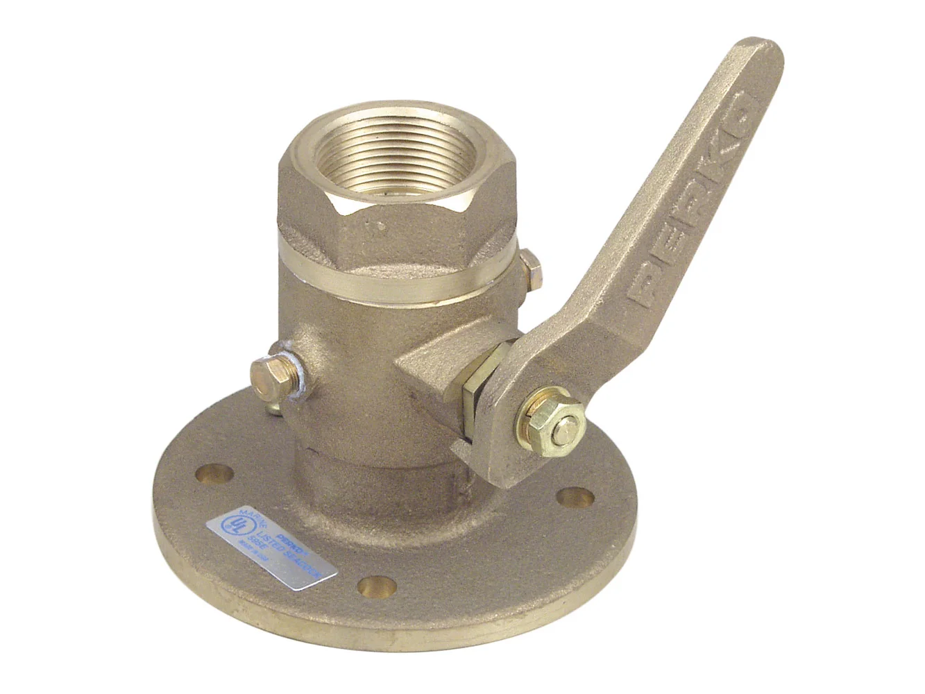 Perko 2-1/2" Seacock Ball Valve Bronze