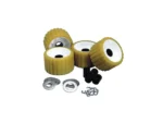 C.E. Smith Ribbed Roller Replacement Kit - 4 Pack - Gold
