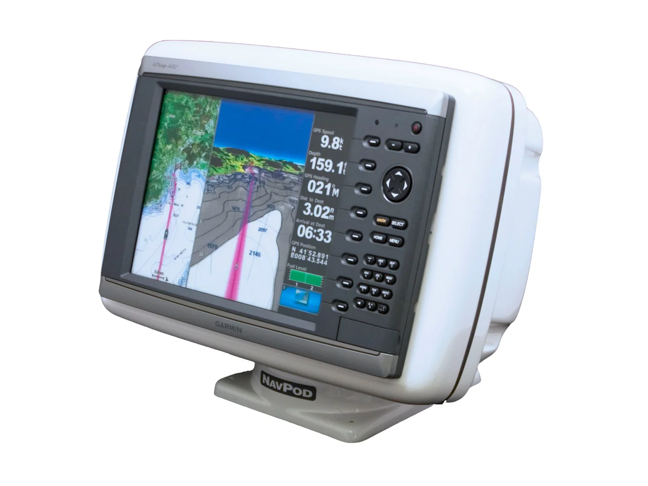 NavPod PP5032 PowerPod Precut f/Garmin GPSMAP® 6012 & 6212