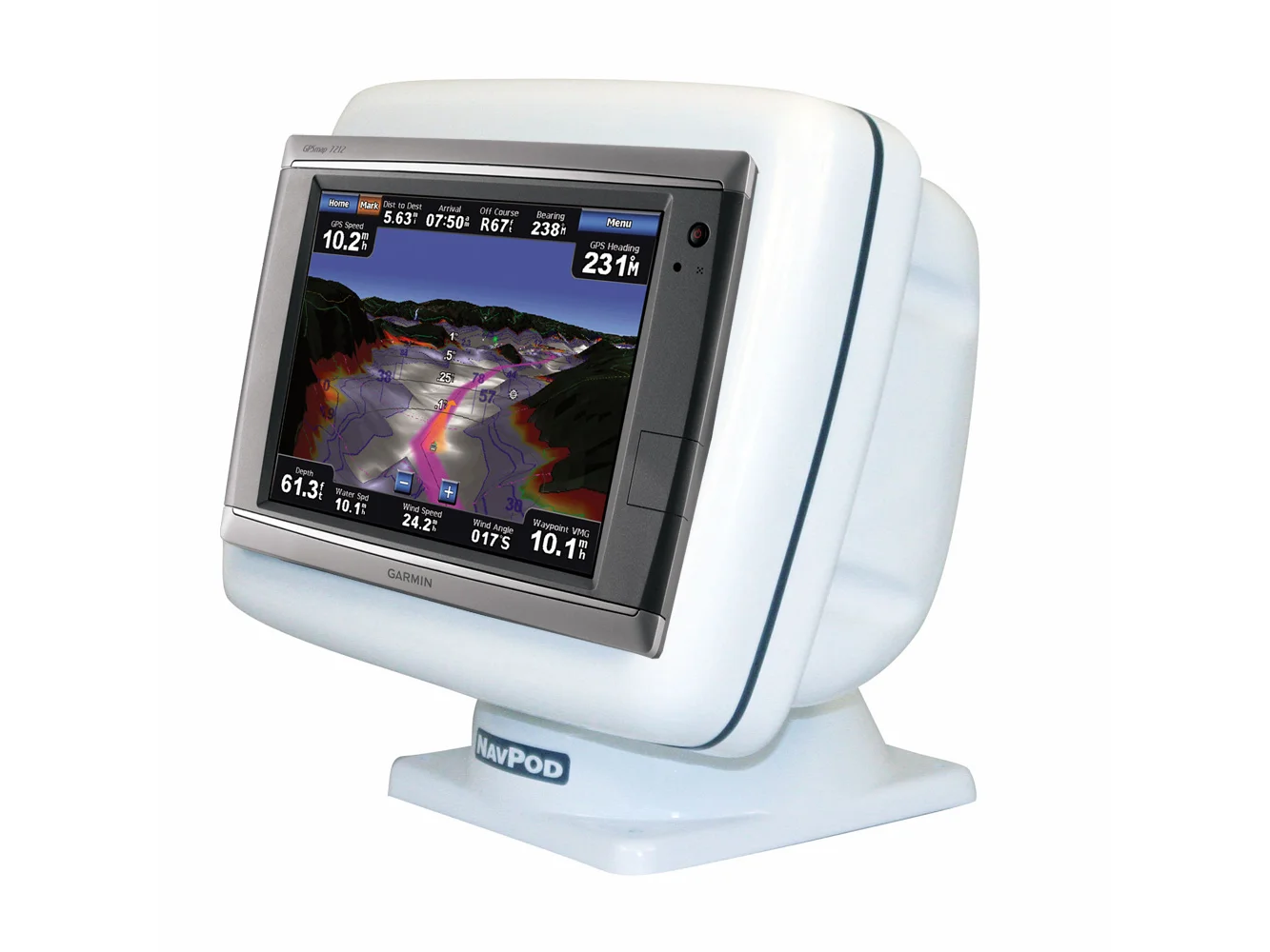 NavPod PP5034 PowerPod Precut f/Garmin GPSMAP® 7012 & 7212
