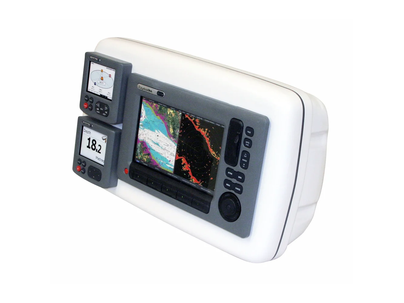 NavPod GP1081 SailPod Precut f/Raymarine C90W/E90W & 2 ST60s f/5" Guard