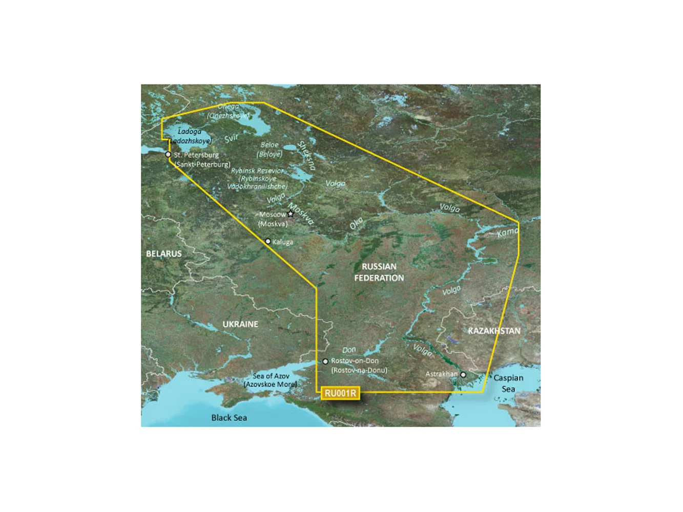 Garmin BlueChart® g3 HD - HXEU062R - Russian Inland Waterways - microSD™/SD™