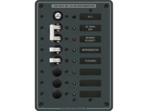Blue Sea 8101 ELCI GFCI Panel AC 5 Position