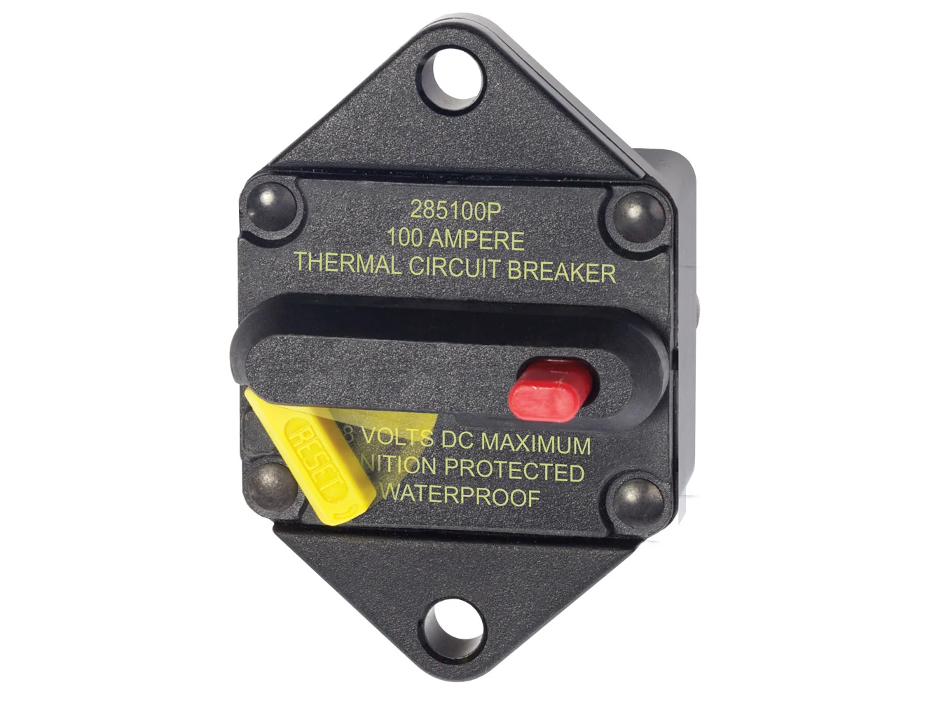 Blue Sea 7087 100 Amp Circuit Breaker Panel Mount 285 Series