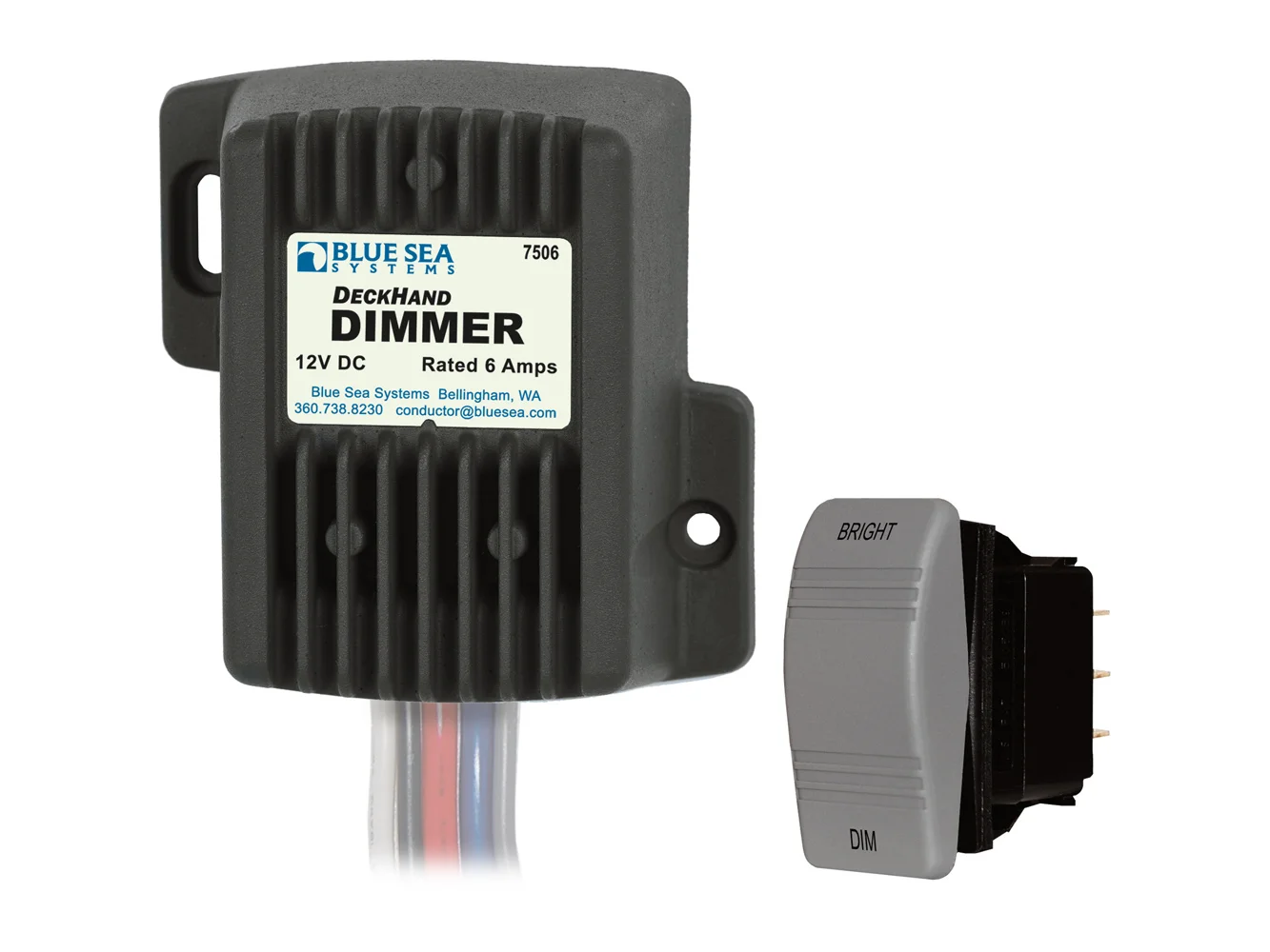 Blue Sea 7506 DeckHand Dimmer - 6 Amp/12V