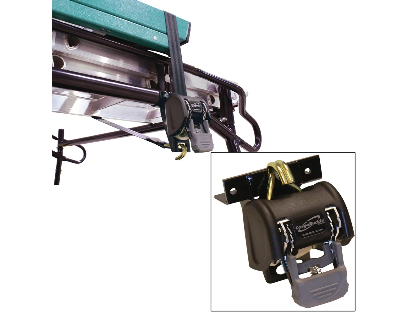 CargoBuckle Ladder Rack System - 1.25" Square 7' Pair