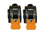 CargoBuckle Mini G3 Retractable Ratchet Tie-Down - 1" x 72" Pair