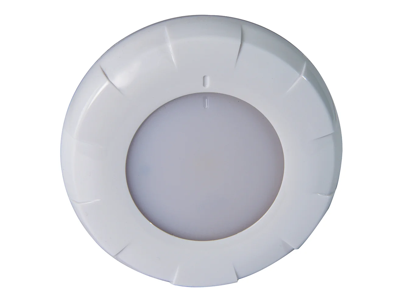 Lumitec Aurora LED Dome Light - White Finish - White/Blue Dimming