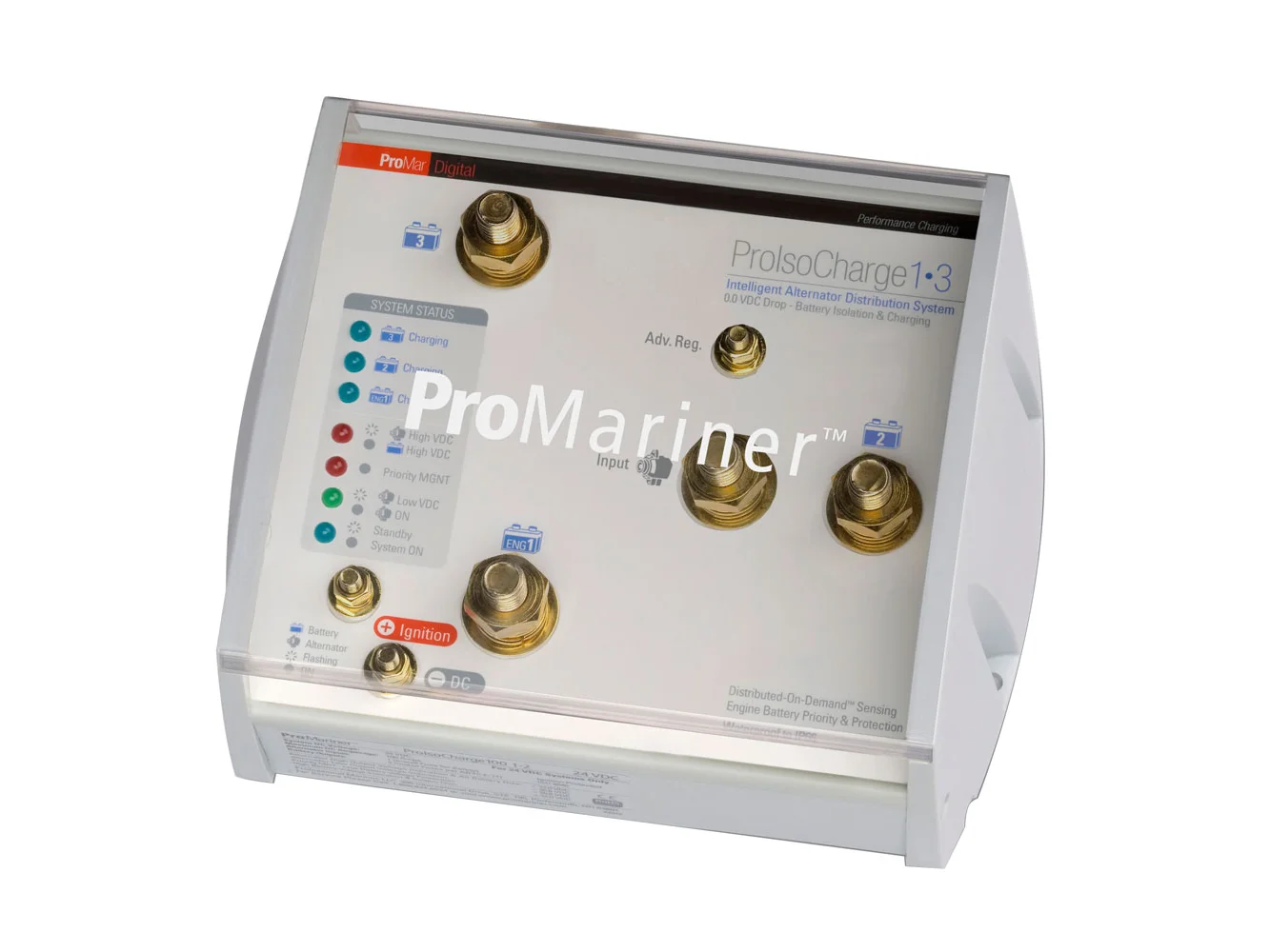 ProMariner ProIsoCharge Battery Isolator 180Amp 1-Alt 3-Bat - 12V