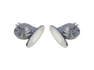 Schmitt Marine Mini Stainless Steel Dual Drop-In Horn w/Stainless Steel Grills High & Low Pitch