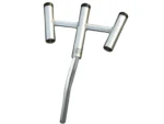 Wahoo Triple Rod Holder - 30° Bent Butt