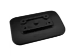 Scotty 341-BK Glue-On Mount Pad f/Inflatable Boats - Black