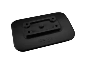 Scotty 341-BK Glue-On Mount Pad f/Inflatable Boats - Black