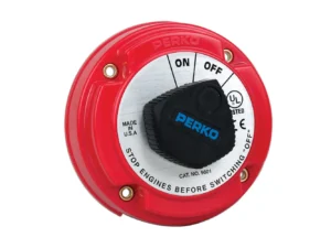Perko Medium Duty Battery Disconnect Shut Off/On - 250 Amp Continuous, 12-32VDC