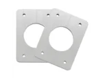 TACO Backing Plates f/Grand Slam Outriggers - Anodized Aluminum