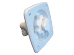 Jabsco Flush Mount Water Pressure Regulator 45psi - White