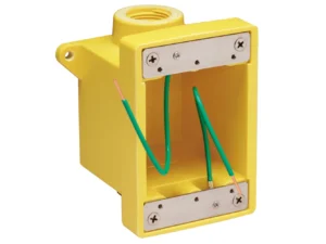 Marinco 6083CR FD Box w/¾" K.O. Holes