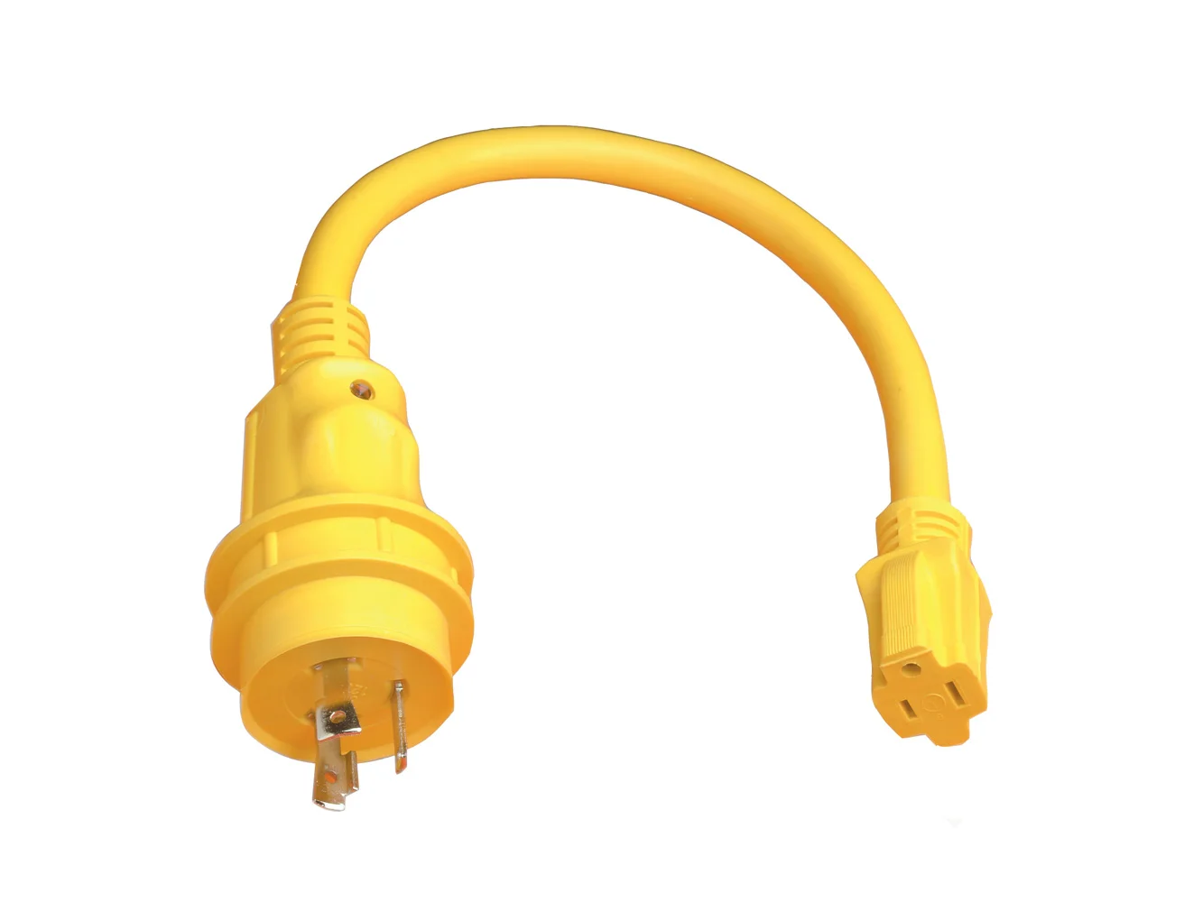 Marinco Pigtail Adapter - 15A Female to 30A Male
