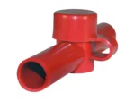 Blue Sea 4003 Cable Cap Dual Entry - Red