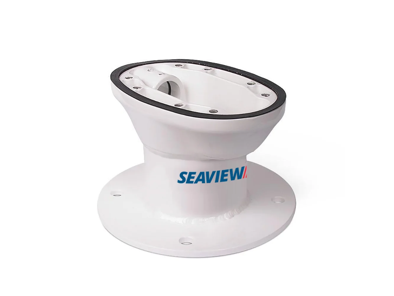 Seaview Modular Mount 8" Vertical Round Base Plate - Top Plate Required