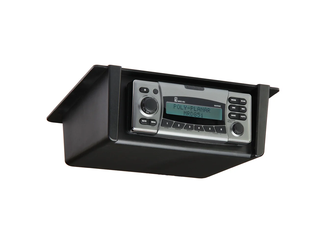 Poly-Planar RM-10 Underdash/Overhead Radio Mount