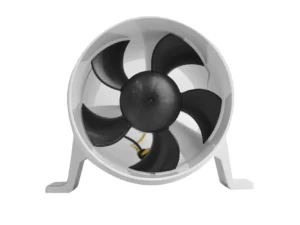Attwood Turbo 4000 Series II Water-Resistant, In-Line Blower - 12V - White