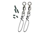 Scotty Large Stainless Steel Coastlock Snaps - 2 Pack