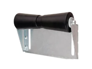 C.E. Smith Panel Bracket Assembly  12" Spool Roller - Black