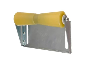 C.E. Smith Panel Bracket Assembly 12" Keel Roller - Yellow TPR