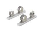 TACO 2-Rod Hanger w/Poly Rack - Polished Stainless Steel