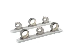 TACO 3-Rod Hanger w/Poly Rack - Polished Stainless Steel