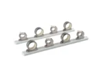 TACO 4-Rod Hanger w/Poly Rack - Polished Stainless Steel