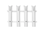 TACO 4-Rod Poly Rod Rack - White