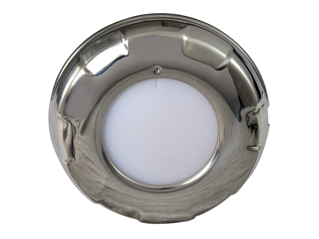 Lumitec Aurora - LED Dome Light - Polished SS Finish - 2-Color White/Red Dimming