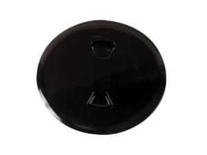 Beckson 5" Twist-Out Deck Plate - Black