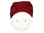 Beckson 6" Stow-Away Deck Plate - White w/12" Bag