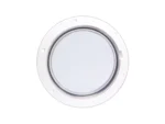 Beckson 6" Clear Center Pry-Out Deck Plate - White