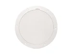 Beckson 6" Non-Skid Pry-Out Deck Plate - White