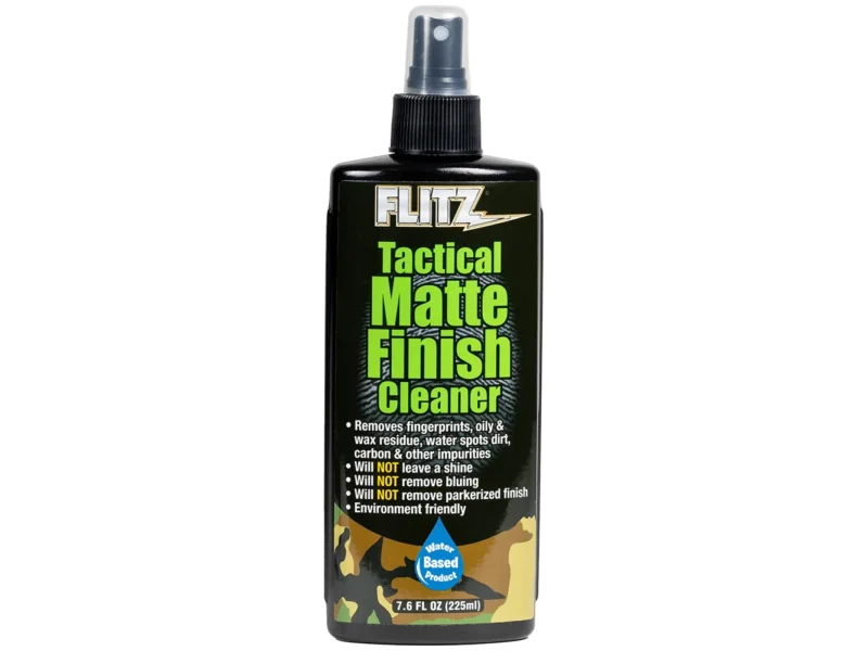 Flitz Tactical Matte Finish Cleaner - 7.6oz Spray