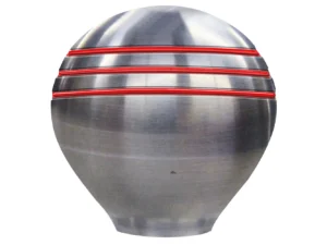 Schmitt Marine Throttle Knob - 1-1/2" - Red Grooves